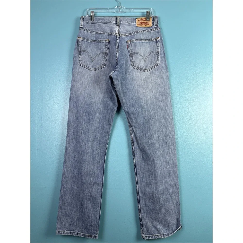 Levi's 505 Y2K Jeans Line Fade 32x32 Made in Columbia